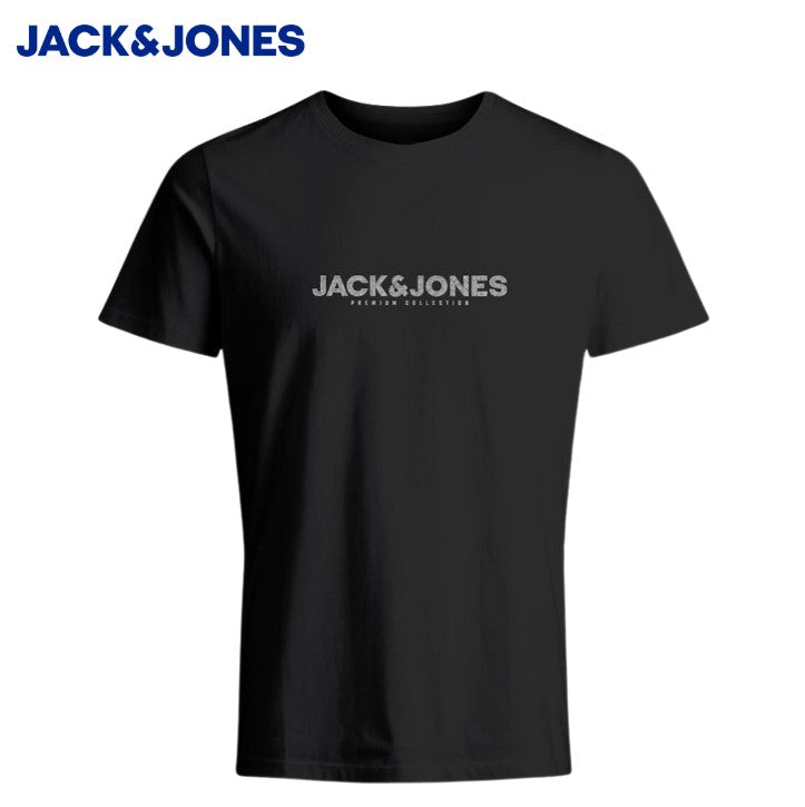 Jack & Jones Booster Logo T-Shirt Black