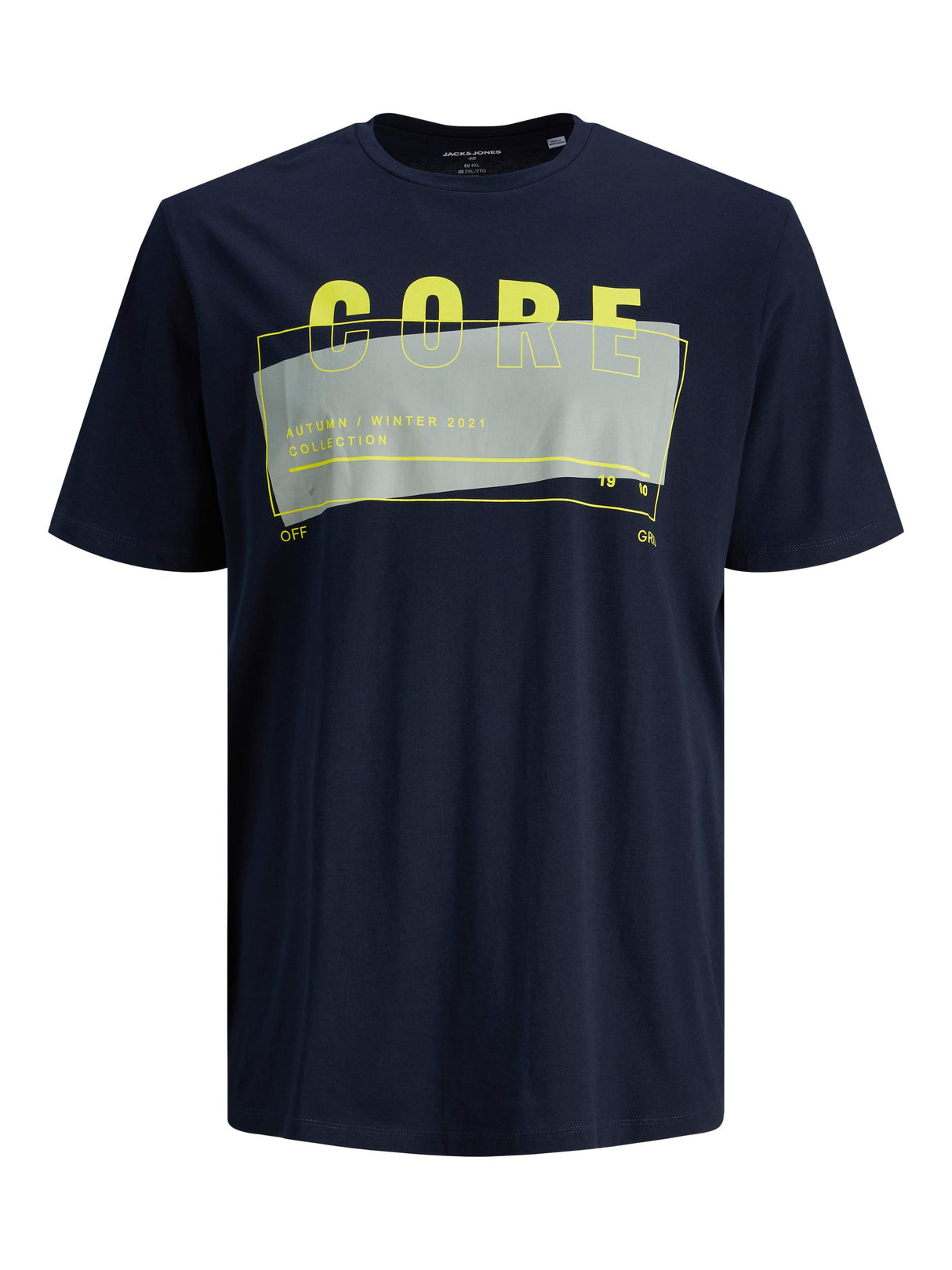 Jack & Jones Booster Navy Logo T-Shirt Navy