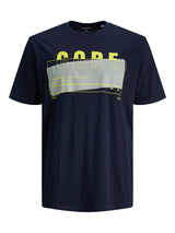 Jack & Jones Booster Navy Logo T-Shirt Navy