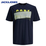 Jack & Jones Booster Navy Logo T-Shirt Navy