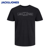 Jack & Jones Booster Logo Black Tee Black