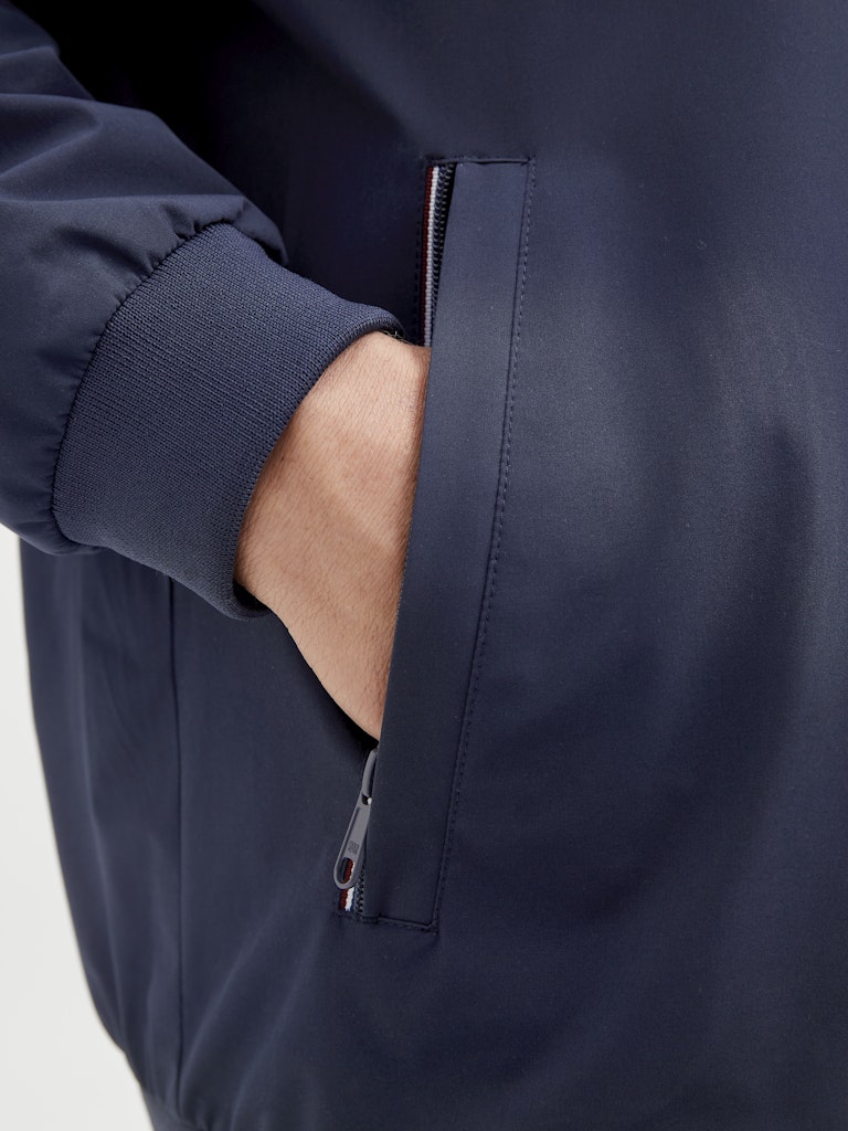 Jack & Jones Brad Bomber Jacket Navy