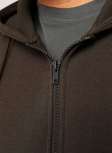 Jack & Jones Bradley Zip Brown Hoodie Brown