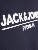 Jack & Jones Branding Navy Crew Neck Tee Navy