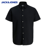 Jack & Jones Breeze Linen Black Shirt Black