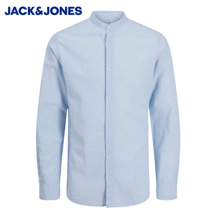 Jack & Jones Breeze Linen Blend Shirt Blue