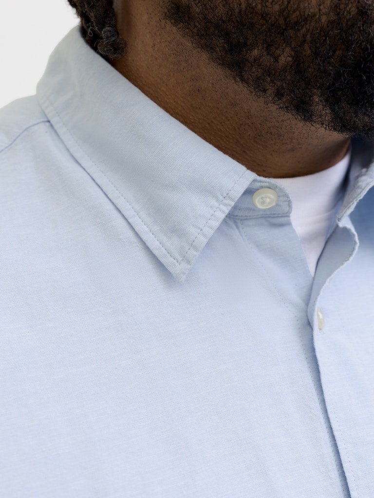 Jack & Jones Breeze Linen Celestial Blue Sky Blue