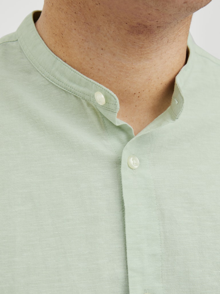 Jack & Jones Breeze Linen Blend Shirt Green