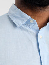 Jack & Jones Breeze Linen Short Sleeve Blue