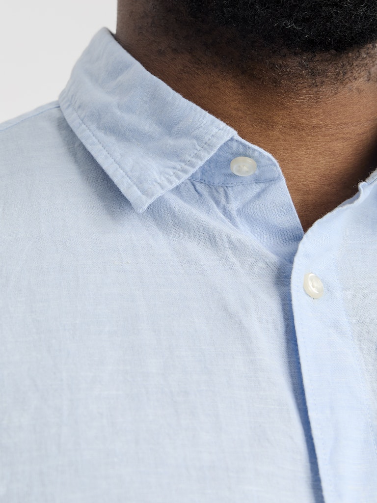 Jack & Jones Breeze Linen Short Sleeve Blue
