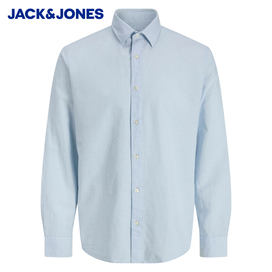 Jack & Jones Breeze Linen Celestial Blue Sky Blue