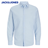 Jack & Jones Breeze Linen Collar Shirt Blue
