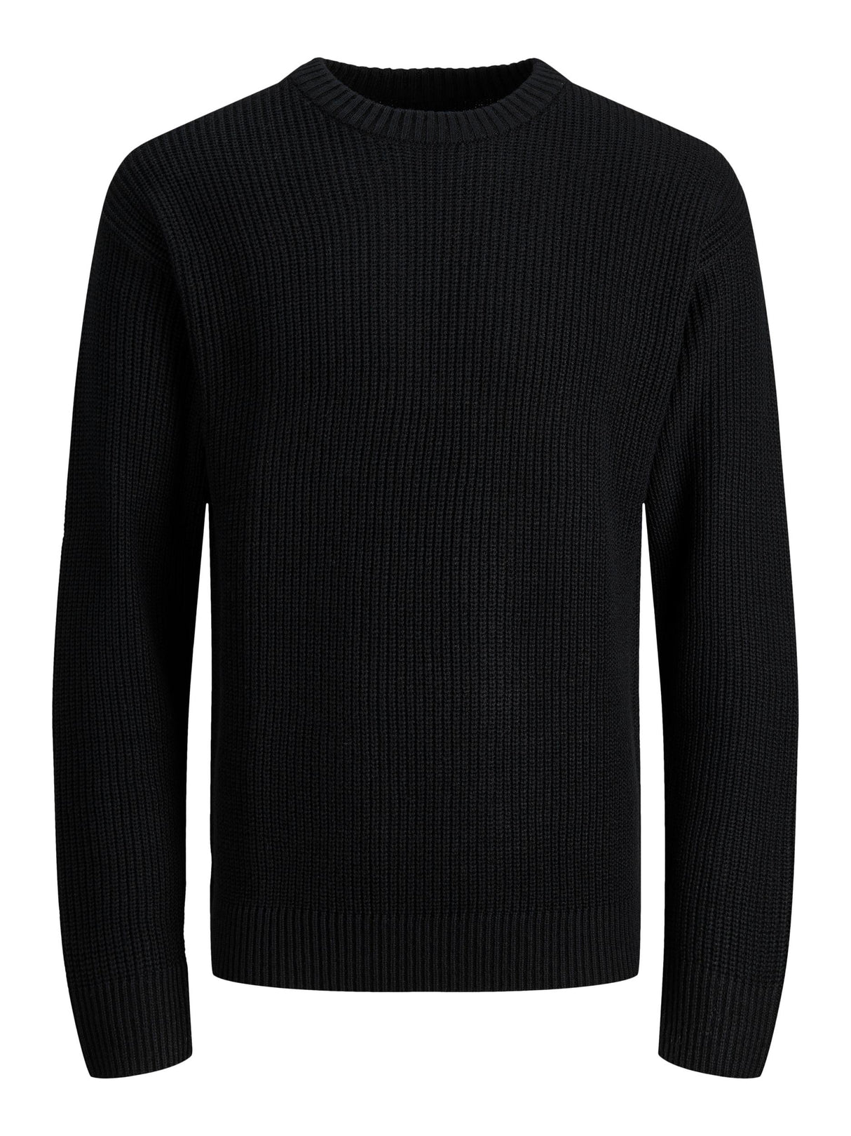 Jack & Jones Brink Black Crew Neck Knit Black