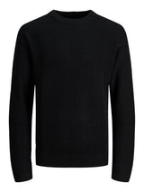 Jack & Jones Brink Black Crew Neck Knit Black