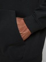 Jack & Jones Brink Plain Black Hoodie Black