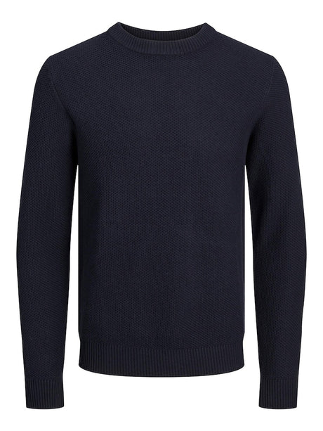 Jack & Jones Brody Crew Neck Navy Knit Navy