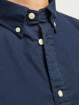 Jack & Jones Brook Navy Oxford Shirt Navy
