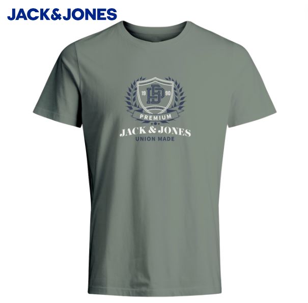 Jack & Jones Cameron Logo Green Tee Green