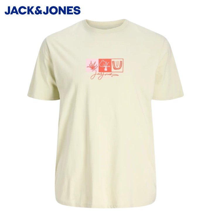 Jack & Jones Canggu Logo White T-Shirt White