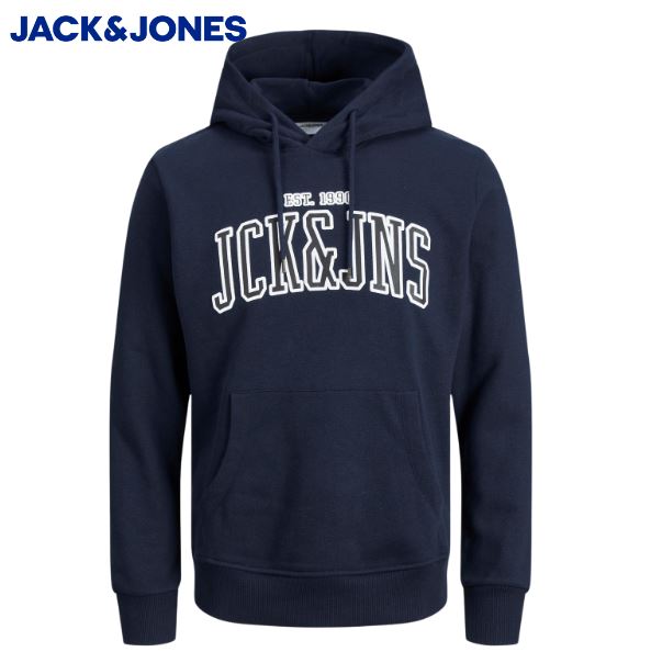 Jack & Jones Cemb Navy Sweat Hoodie Navy