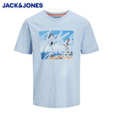 Jack & Jones Colton Photo Logo Tee Blue