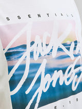 Jack & Jones Colton Photo Logo T-Shirt White