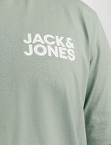 Jack & Jones Corp Logo Iceberg T-Shirt Green