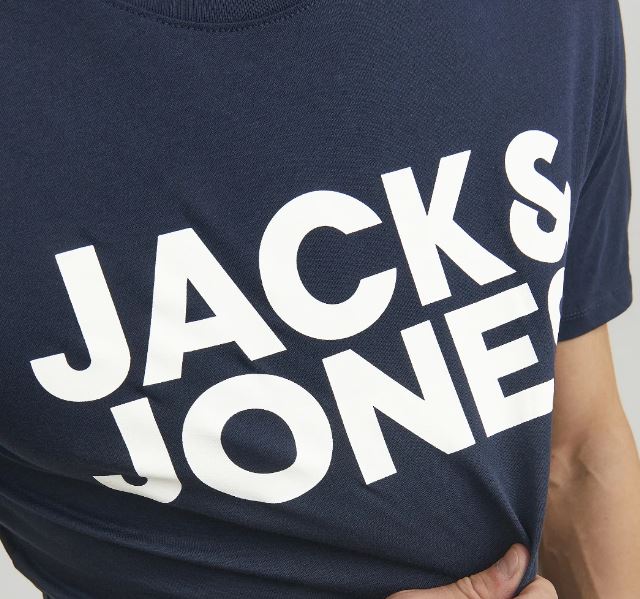 Jack & Jones Corp Navy Classic Tee Navy