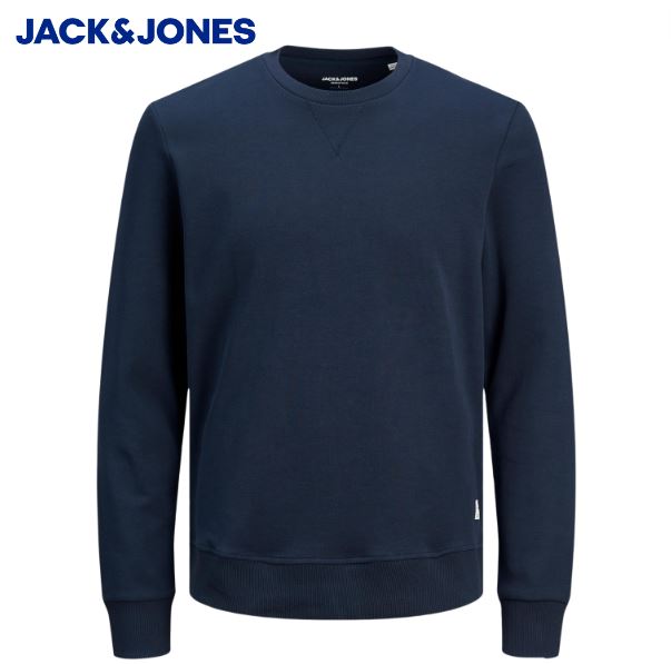 Jack & Jones Crew Neck Navy Sweatshirt Navy