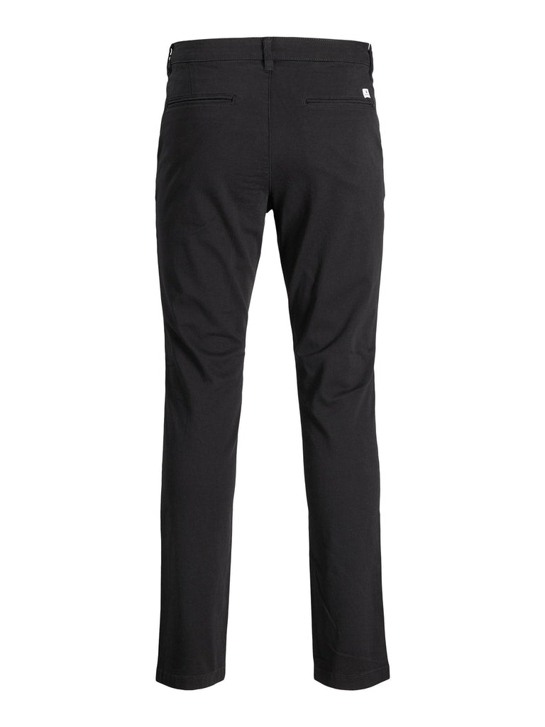 Jack & Jones Dave Black Stretch Chinos Black