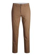 Jack & Jones Dave Stretch Beige Chinos Brown