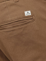 Jack & Jones Dave Stretch Beige Chinos Brown