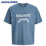 Jack & Jones Dover Logo Blue T-Shirt Blue