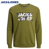 Jack & Jones Dust Olive Crew Neck Sweat Green