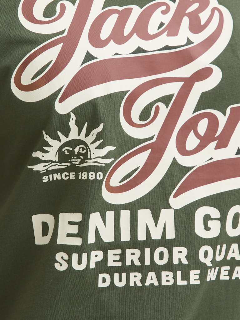 Jack & Jones E-Logo Duffel Green T-Shirt Green