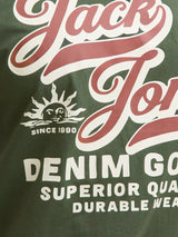 Jack & Jones E-Logo Duffel Green T-Shirt Green