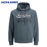 Jack & Jones Elogo Stormy Weather Hoodie Grey
