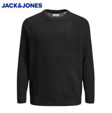 Jack & Jones Eaton Crew Neck Black Knit Black