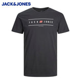Jack & Jones Elliot Logo Black Tee Black