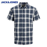 Jack & Jones Energy Check Shirt Navy