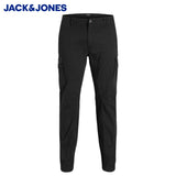 Jack & Jones Flake Cargo Black Pants Black