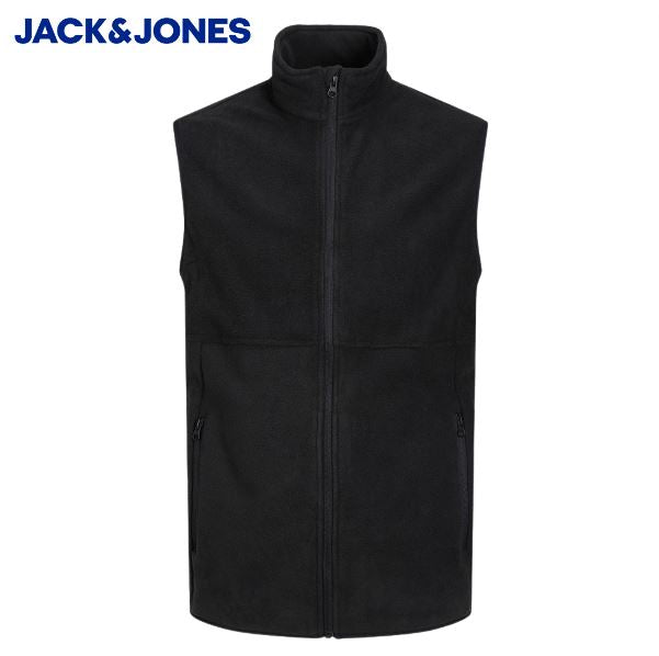 Jack & Jones Flame Fleece Black Gillet Black