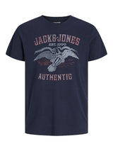 Jack & Jones Fonne Navy Blazer Tee Shirt Navy