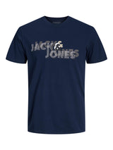 Jack & Jones Friday Ss Navy Tee Shirt Navy