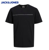 Jack & Jones Fusion Logo Black T-Shirt Black