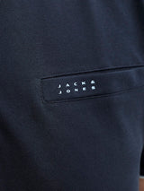 Jack & Jones Fusion Zip Outer Space Polo Navy
