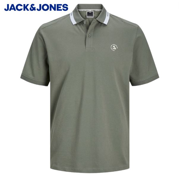 Jack & Jones Hass Agave Green Polo Shirt Green