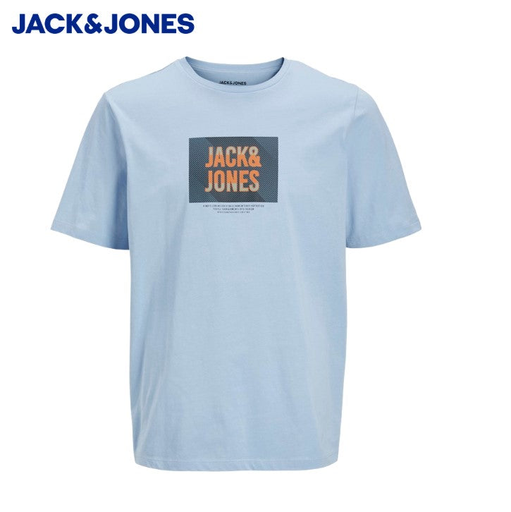Jack & Jones Hudson Logo T-Shirt Blue