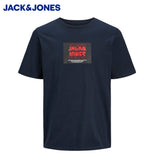 Jack & Jones Hudson Logo T-Shirt Navy