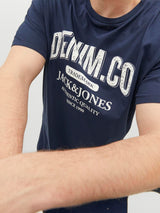 Jack & Jones Jeans Logo T-Shirt Navy
